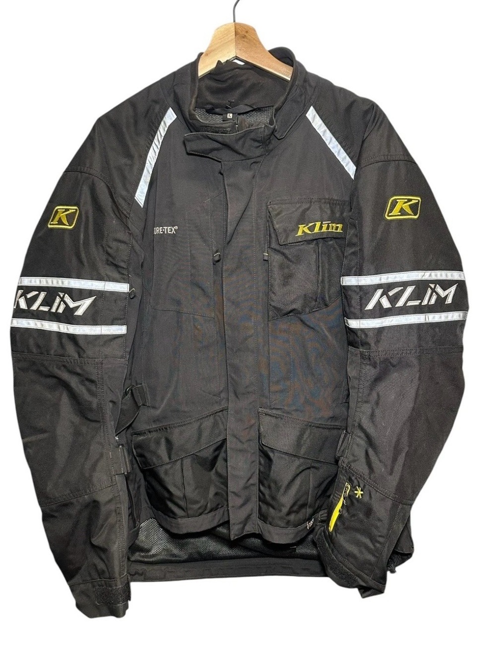 KLIM Latitude Misano Jacket Men’s Large Gore-Tex Motorcycle Black